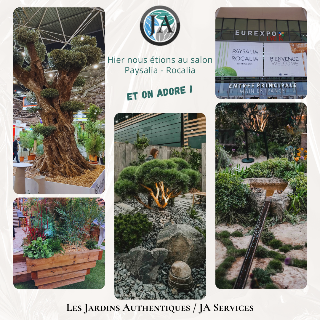 Hier nous étions au salon Paysalia - Rocalia